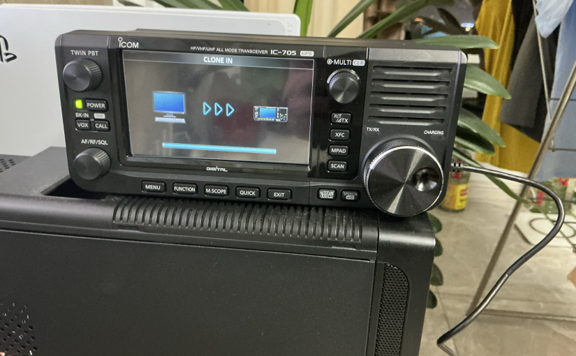 Icom IC-705写频上中继